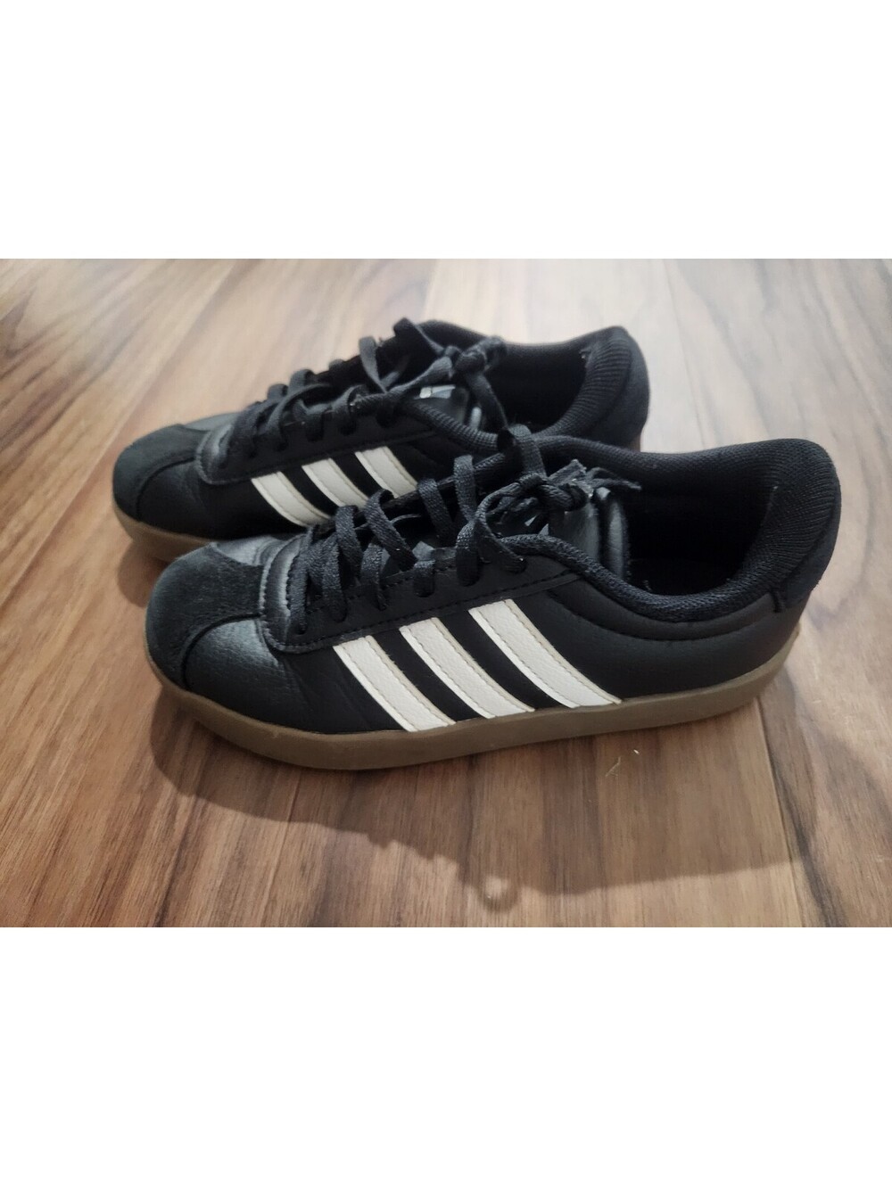 Adidas Big Kids VL Court 3.0 Casual Sneakers Sz 1Y